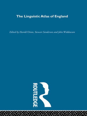 cover image of The Linguistic Atlas of England
